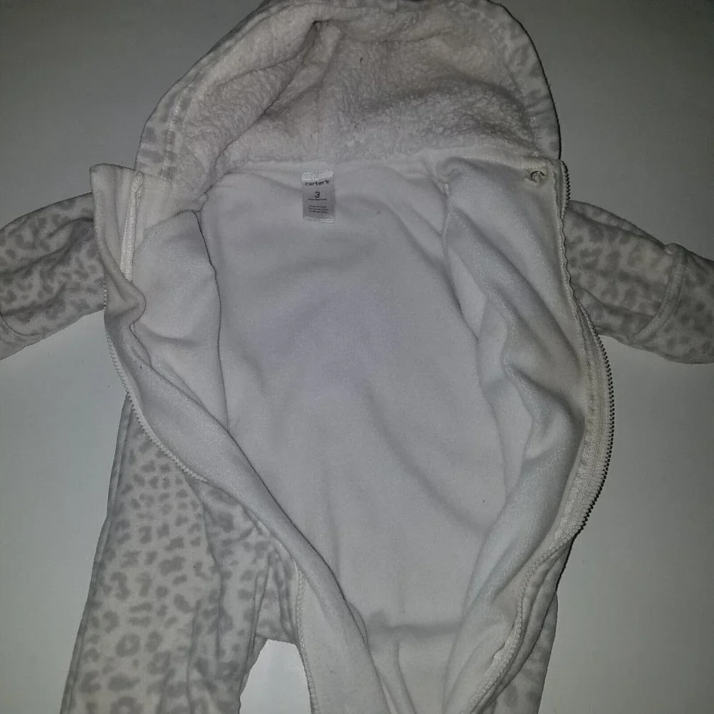Carters hooded footie